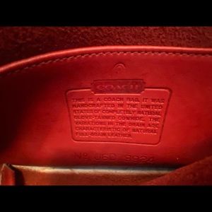 Vintage (1992) Coach crossbody bag
